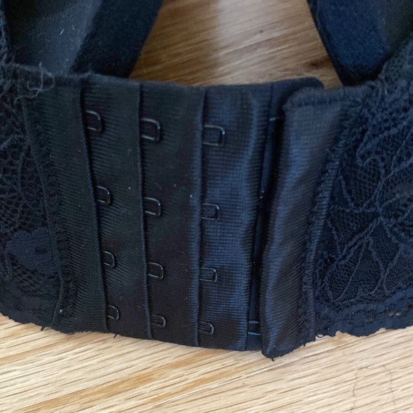 NWT Joyspun Full Figure Modern Plunge Bra  Black Multiple Sizes underwire padded - Picture 5 of 7